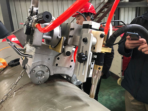 Máquina de soldadura orbital