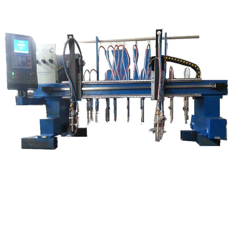 Cortadora automática de plasma y llama de alta precisión para equipos de fabricación de estructuras de acero