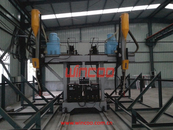 Máquina de soldadura automática de vigas en H tipo pórtico LHA