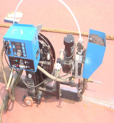 Tractor de soldadura de tanque de abajo hacia arriba para la construcción de tanques de petróleo crudo