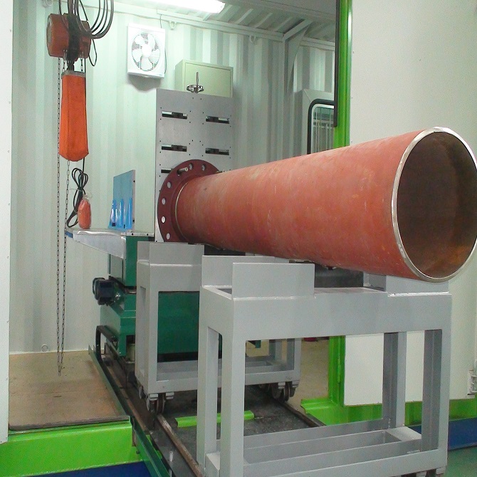 Solución completa de fabricación de carretes de tubería tipo contenedor para plantas de gas de acero al carbono