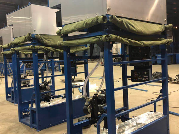 Máquina de soldadura de costura de tanques para solución de construcción de granjas de tanques en China