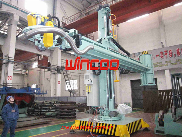 Máquina rectificadora y rectificadora de recipientes a presión