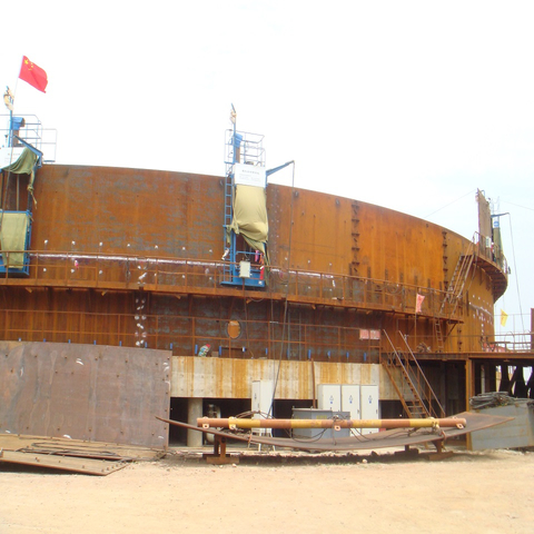 Máquina de soldadura de tanque de gas a baja temperatura