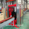 Máquina automática de biselado de extremo de tubo CNC de alta velocidad en planta de gas de acero de aleación