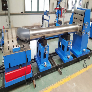 Máquina de montaje de tuberías multifunción de tipo móvil de alta eficiencia para la solución de fabricación de carretes de tubería